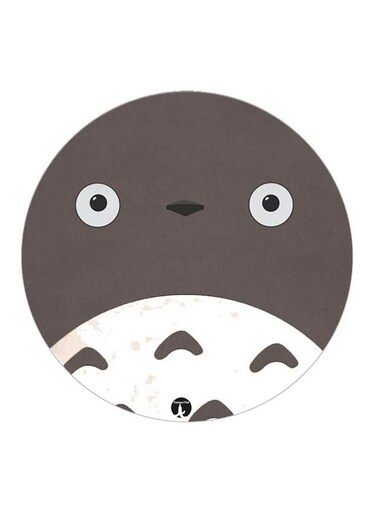 Cartoon Printed Fridge Magnet Brown/White 5.5cm