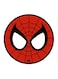 Spiderman Printed Fridge Magnet Red/Black