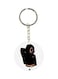 Printed Single Sided Keychain