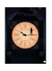 Metal Plate Of Poster Black/Grey/Orange