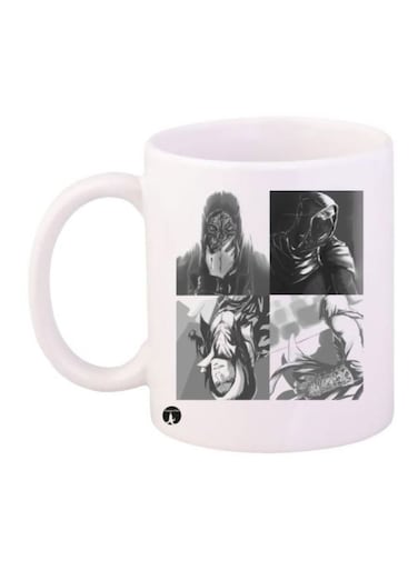 Assassin's Creed Character Printed Coffee Mug White/Grey/Black
