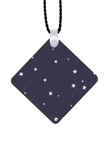 Stars Printed Car Mirror Pendant