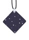 Stars Printed Car Mirror Pendant