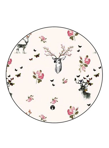 Deers Printed Fridge Magnet Multicolour