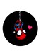 Spider Man Printed Fridge Magnet Multicolour 5.5 x 5.5cm