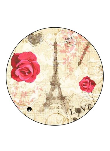 Effiel Tower Printed Fridge Magnet Multicolour