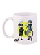 Hunter X Hunter Printed Mug White/Green 12ounce