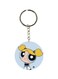 Double Sided Cartoon Printed Keychain