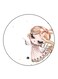 Girl Printed Fridge Magnet Multicolour