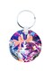 Sonic Printed Keychain Pink/Purple/Blue