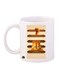 Garfield Printed Mug White/Orange/Brown