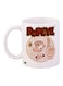 Popeye Printed Coffee Mug White/Beige/Red 11ounce