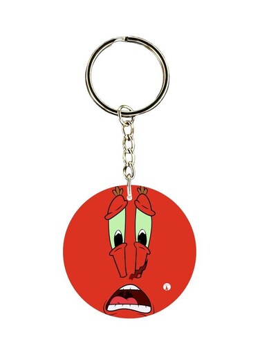 Cartoon Printed Keychain