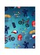 Stranger Things Metal Plate Poster Blue/Red 15x20cm