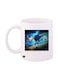 Sonic Printed Mug White/Blue/Black Standard Size