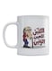 Arabic Quote Printed Ceramic Coffee Mug White/Red/Beige