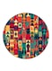 Art Printed Fridge Magnet Multicolour