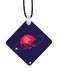 Planet Printed Car Mirror Pendant