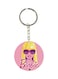 Barbie Girl Printed Double Sided Keychain