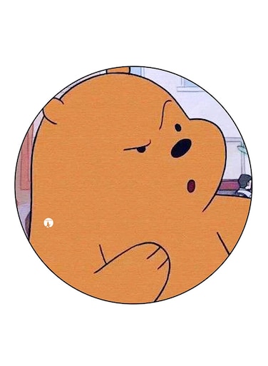 We Bare Bears Printed Fridge Magnet Multicolour