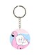 Single Sided Bear Themed Keychain