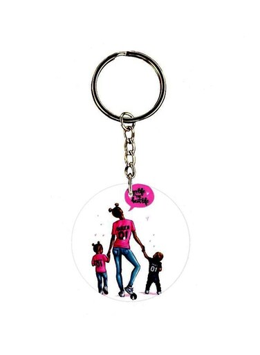 Cartoon Themed Single Sided Keychain