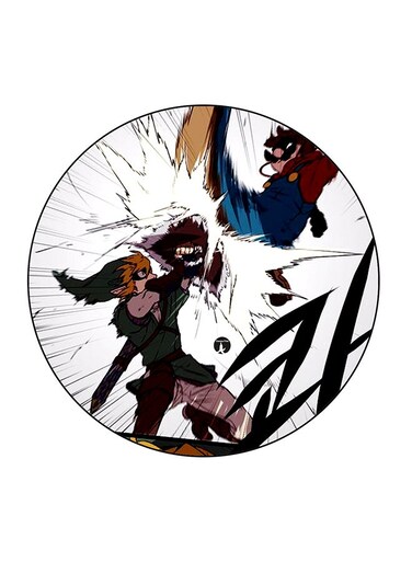 Animation Printed Fridge Magnet Multicolour 5.5 x 5.5cm
