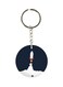Rocket Printed Keychain