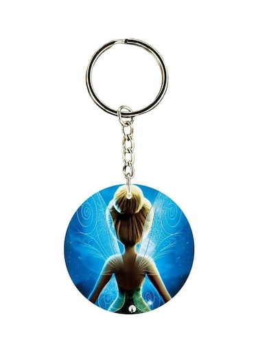 Tinkerbell Printed Double Sided Keychain