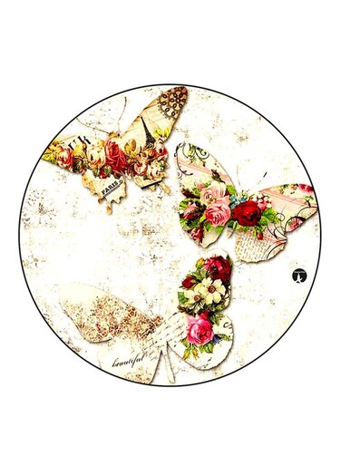 Butterflies Printed Fridge Magnet Multicolour