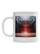 Basketball Printed Coffee Mug White/Black