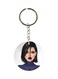 Printed Single Sided Keychain