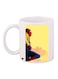 Spiderman Printed Coffee Mug White/Yellow/Blue
