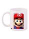 Mario Printed Coffee Mug White/Beige/Red 11ounce