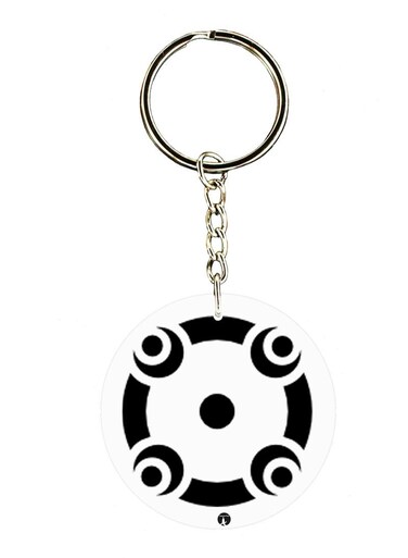 Anime Digimon Double Side Printed Keychain
