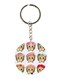 Emojis Double Side Printed Keychain