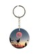 Moon Printed Keychain