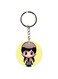 Cartoon Girl Printed Dual Sided Keychain
