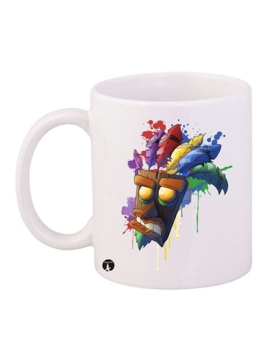 Crash Video Game Printed Mug Multicolour Standard Size
