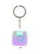 Cartoon Printed Single Sided Pocket Keychain