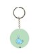 Cartoon Whale Themed Single Sided Keychain