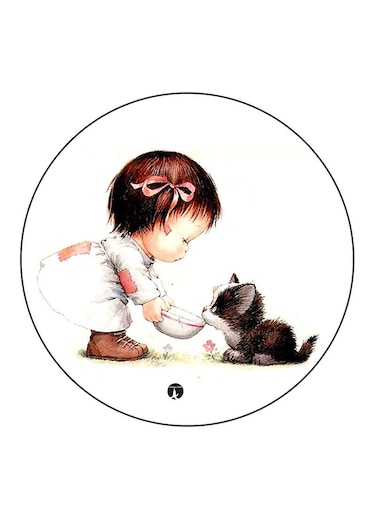 Kid Printed Fridge Magnet Multicolour