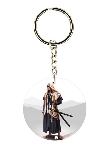 Assasins Creed Double Side Printed Keychain