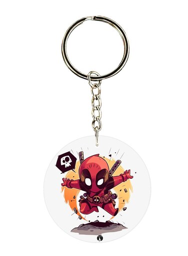 Deadpool Printed Keychain