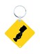 Simpsons Printed Wooden Keychain