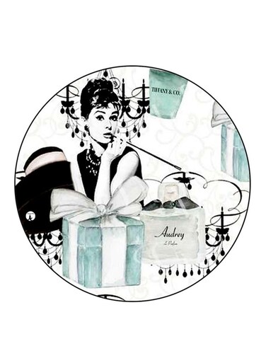 Audrey Hepburn Printed Fridge Magnet Multicolour