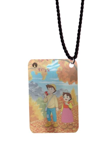 Alps Printed Car Mirror Pendant