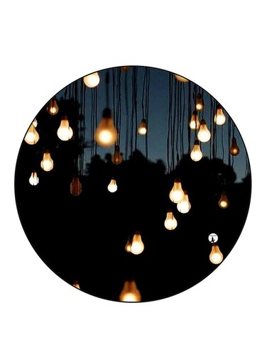 Lamps Printed Fridge Magnet Multicolour