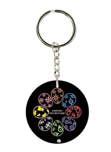 The Anime Digimon Printed Keychain