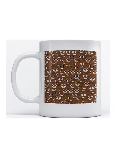 Mug Emoji for Coffee and Tea White